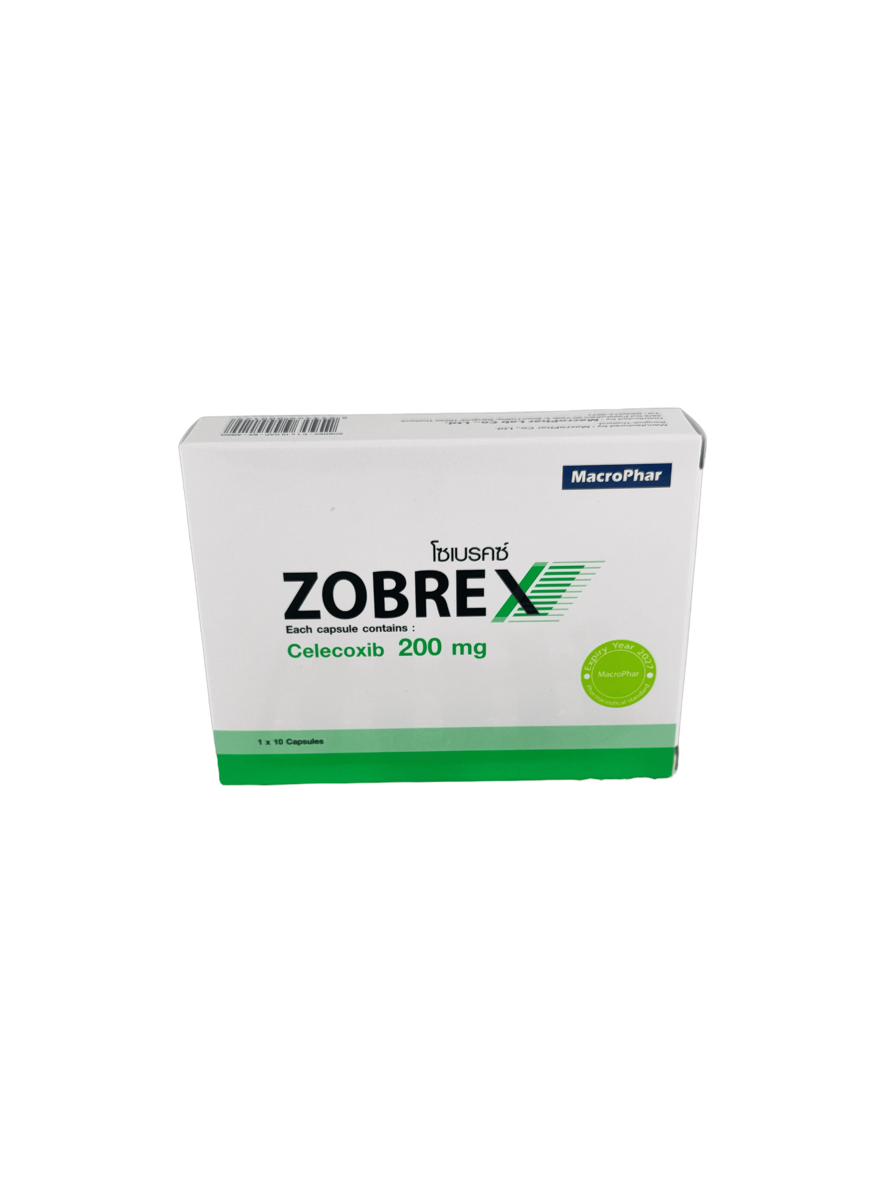 Zobrex 200 mg (1x10's)