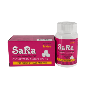 Sara (กลม) กระปุก 100's